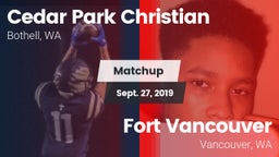 Matchup: Cedar Park vs. Fort Vancouver  2019