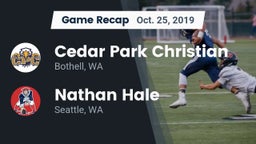 Recap: Cedar Park Christian  vs. Nathan Hale  2019