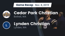Recap: Cedar Park Christian  vs. Lynden Christian  2019