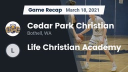 Recap: Cedar Park Christian  vs. Life Christian Academy 2021