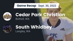 Recap: Cedar Park Christian  vs. South Whidbey  2022