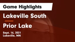Lakeville South  vs Prior Lake  Game Highlights - Sept. 16, 2021