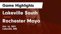 Lakeville South  vs Rochester Mayo  Game Highlights - Oct. 16, 2021