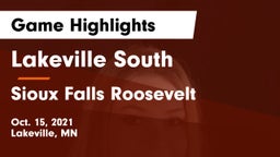Lakeville South  vs Sioux Falls Roosevelt  Game Highlights - Oct. 15, 2021