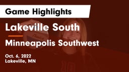 Lakeville South  vs Minneapolis Southwest  Game Highlights - Oct. 6, 2022