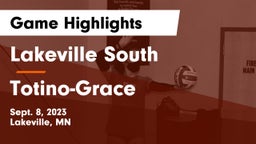 Lakeville South  vs Totino-Grace  Game Highlights - Sept. 8, 2023