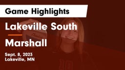 Lakeville South  vs Marshall  Game Highlights - Sept. 8, 2023