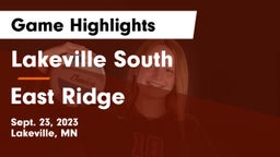 Lakeville South  vs East Ridge  Game Highlights - Sept. 23, 2023