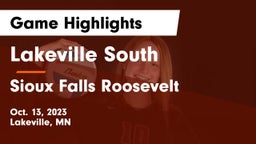 Lakeville South  vs Sioux Falls Roosevelt  Game Highlights - Oct. 13, 2023