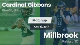 Matchup: Cardinal Gibbons vs. Millbrook  2017