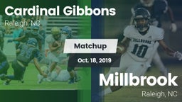 Matchup: Cardinal Gibbons vs. Millbrook  2019