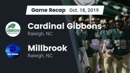 Recap: Cardinal Gibbons  vs. Millbrook  2019