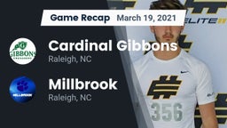 Recap: Cardinal Gibbons  vs. Millbrook  2021