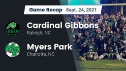 Recap: Cardinal Gibbons  vs. Myers Park  2021