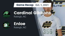 Recap: Cardinal Gibbons  vs. Enloe  2021
