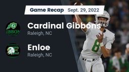 Recap: Cardinal Gibbons  vs. Enloe  2022