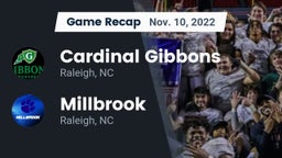 Recap: Cardinal Gibbons  vs. Millbrook  2022