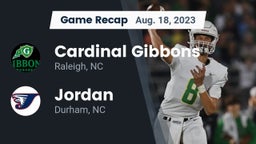 Recap: Cardinal Gibbons  vs. Jordan  2023