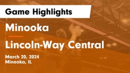 Minooka  vs Lincoln-Way Central  Game Highlights - March 20, 2024
