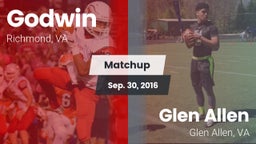Matchup: Godwin  vs. Glen Allen  2016