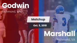 Matchup: Godwin  vs. Marshall  2018