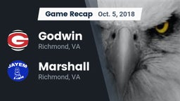 Recap: Godwin  vs. Marshall  2018