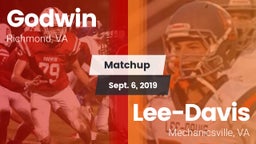 Matchup: Godwin  vs. Lee-Davis  2019