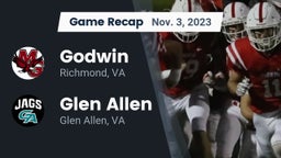 Recap: Godwin  vs. Glen Allen  2023