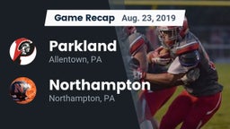 Recap: Parkland  vs. Northampton  2019