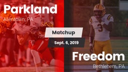 Matchup: Parkland  vs. Freedom  2019