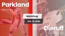 Matchup: Parkland  vs. Dieruff  2020