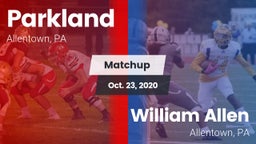 Matchup: Parkland  vs. William Allen  2020