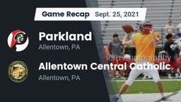 Recap: Parkland  vs. Allentown Central Catholic  2021