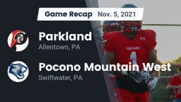 Recap: Parkland  vs. Pocono Mountain West  2021