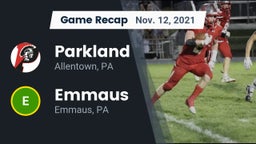 Recap: Parkland  vs. Emmaus  2021