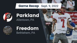 Recap: Parkland  vs. Freedom  2022