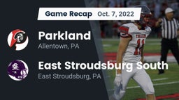 Recap: Parkland  vs. East Stroudsburg  South 2022