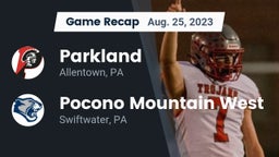 Recap: Parkland  vs. Pocono Mountain West  2023