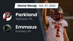 Recap: Parkland  vs. Emmaus  2023