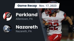 Recap: Parkland  vs. Nazareth  2023