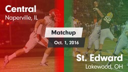 Matchup: Central  vs. St. Edward  2016