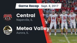 Recap: Central  vs. Metea Valley  2017