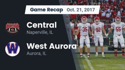Recap: Central  vs. West Aurora  2017
