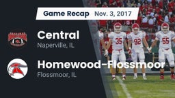 Recap: Central  vs. Homewood-Flossmoor  2017