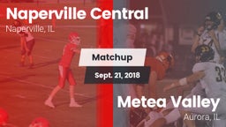 Matchup: Central  vs. Metea Valley  2018