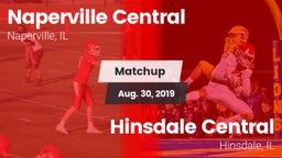 Matchup: Central  vs. Hinsdale Central  2019