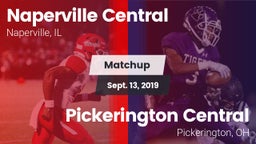 Matchup: Central  vs. Pickerington Central  2019