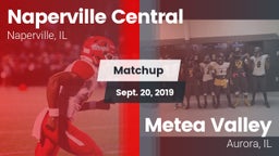 Matchup: Central  vs. Metea Valley  2019