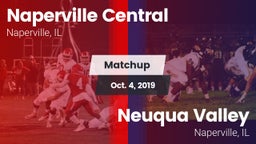 Matchup: Central  vs. Neuqua Valley  2019