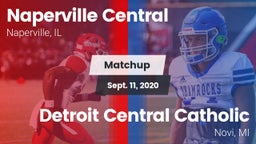 Matchup: Central  vs. Detroit Central Catholic  2020